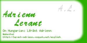 adrienn lerant business card
